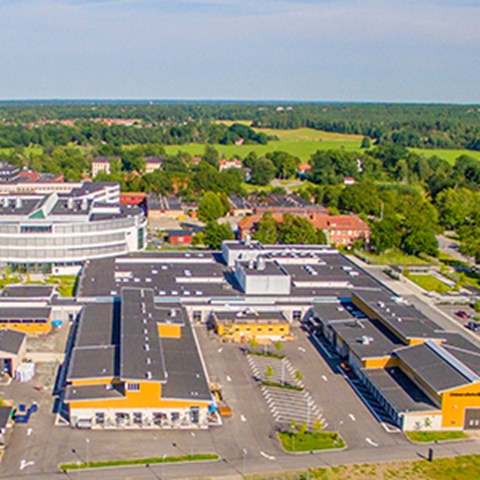 UDS and VHC from above. Aerial view.